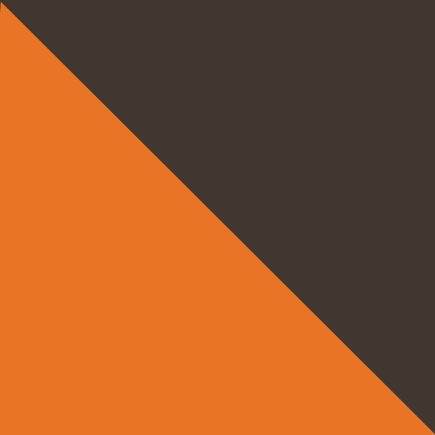 Marrom + Laranja